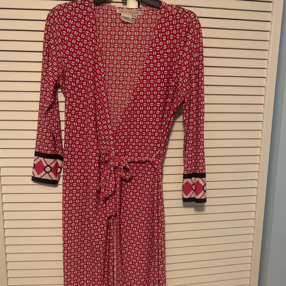 Maggy London Wrap Dress